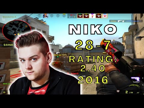 【Classic CSGO POV 9】MOUZ NiKo vs noKappa (dust2) /DreamHack Masters Malmö 2016 Closed Qualifier