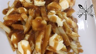 Poutine - Beef Gravy Fries and Cheese