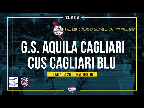 Volley – Fin. Terr.le Coppa Italia S3M FIPAV Cagliari – G.S. Aquila - Cus Blu (2-1)