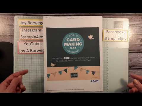 Online Exclusive Artistic Leaves with Need For Tweed Designer Series Paper by Stampin' Up!