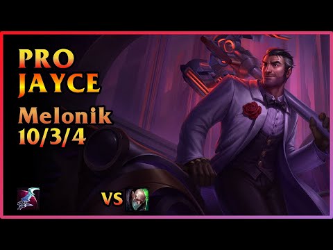 PRO Jayce Replay Solary [Melonik/lG YSKM] | KDA 10/3/4 TOP (EUW)