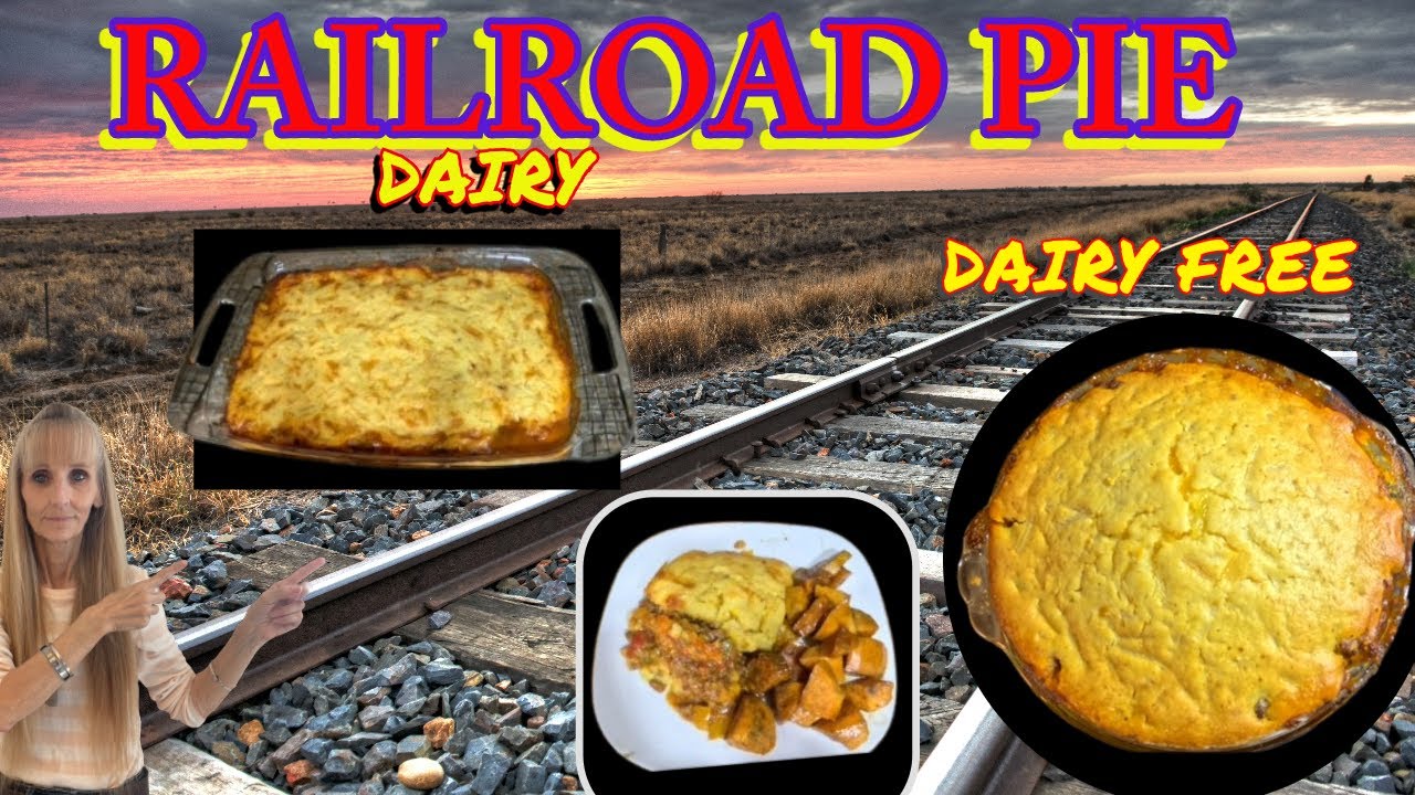 RAILROAD PIE/ HAMBURGER CORNBREAD CASSEROLE DAIRY /DAIRY FREE