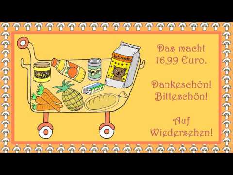 Im Supermarkt (Deutsch A1  - German lesson for beginners)