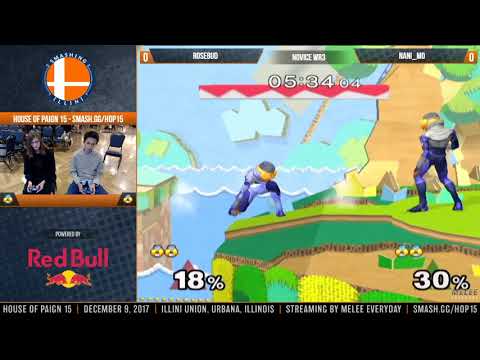 House of Paign 15 - Rosebud (Sheik) vs. NaNi_Mo (Sheik) - SSBM - Novice, WR3
