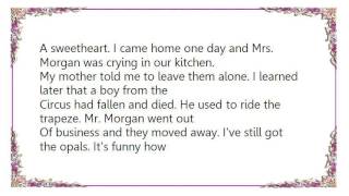 Jack Frost - Trapeze Boy Lyrics