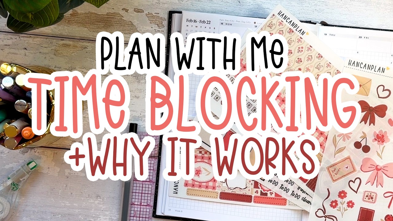 Time-blocking Weekly Plan With Me | Hemlock & Oak