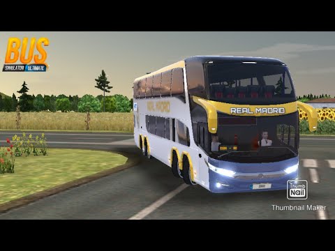 REAL MADRID SKIN PAKGE, MARCPOLO PARADISO G7 TRIP IN TURKEY ROUTES BUS SIMULATOR ULTIMATE, ATG