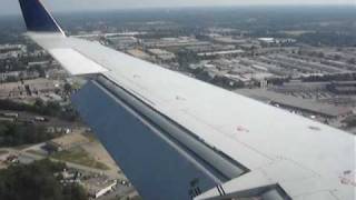 preview picture of video 'Delta Air Lines Flight #5297 Landing in Atlanta (ATL), Georgia from Panama City, FL (PFN) 05-30-2009'