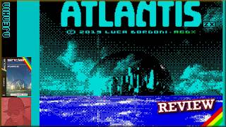 Atlantis : Homebrew from 2019 - on the ZX Spectrum 48K !! with Commentary