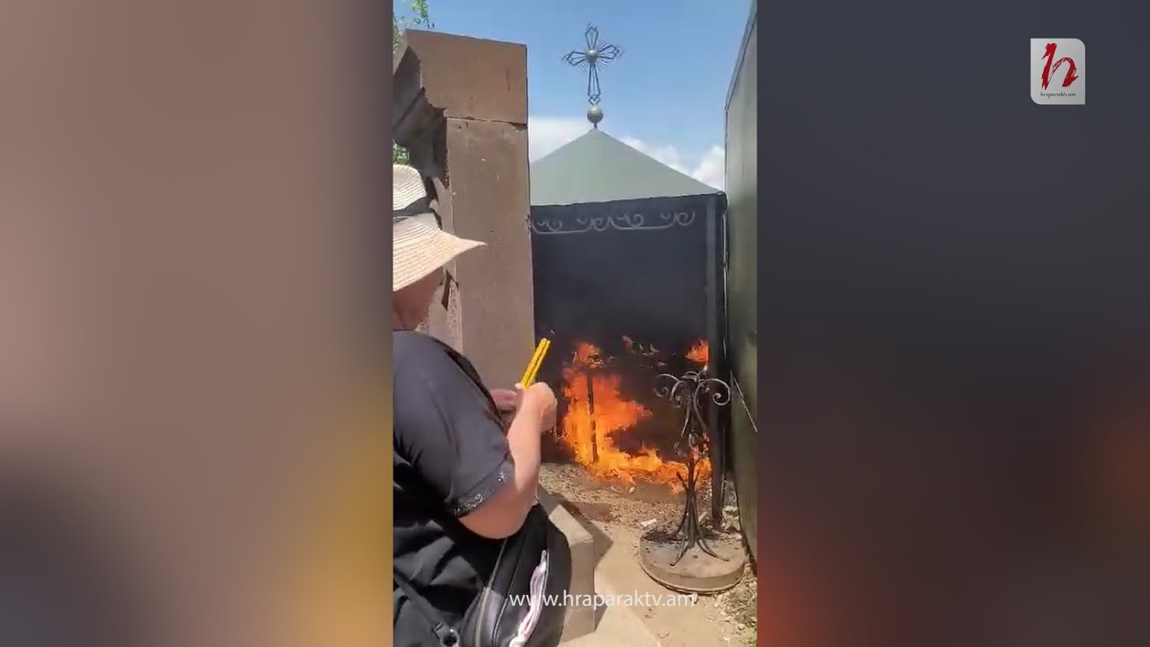 Սուրբ Ղալթաղչիում մոմավառությունը վերածվել է հրդեհի