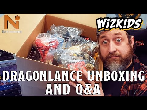 Dragonlance Mini Unboxing and Q&A Stream! | Nerd Immersion