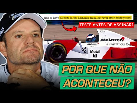 A INCERTEZA QUE MELOU A IDA DE BARRICHELLO PARA A McLAREN EM 1995