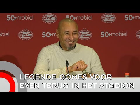 PSV-legende Gomes voor even terug in het Philips Stadion