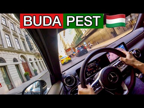 2019 MERCEDES A CLASS IN CITY TRAFFIC JAM! IS IT ANY GOOD?! | BUDAPEST, HUNGARY Video