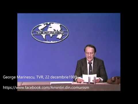 MOARTEA GENERALULUI VASILE MILEA. ANUNȚUL SINUCIDERII. REVOLUȚIA ROMANA, 22 decembrie 1989.