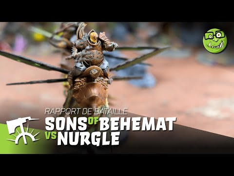 #01 - Warhammer Age of Sigmar v3 - Rapport de Bataille : Sons of Behemat vs Nurgle