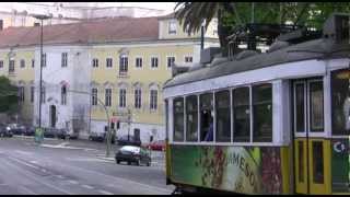 preview picture of video 'Historische Straßenbahn 28 - Sightseeing in Lissabon (HD Film)'