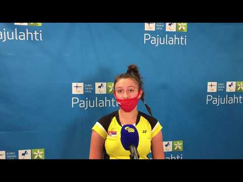 Sara Loncar: I made many mistakes, but she played very good for her years