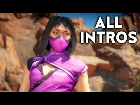 MORTAL KOMBAT 11 Mileena All Intros Dialogue Character Banter MK11