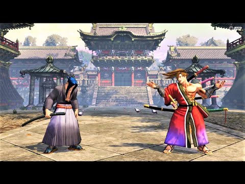 Tachibana Ukyo vs Tokugawa Yoshitora (Hardest AI) - SAMURAI SHODOWN