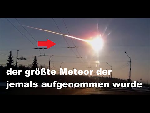 Meteor über Deutschland detoniert