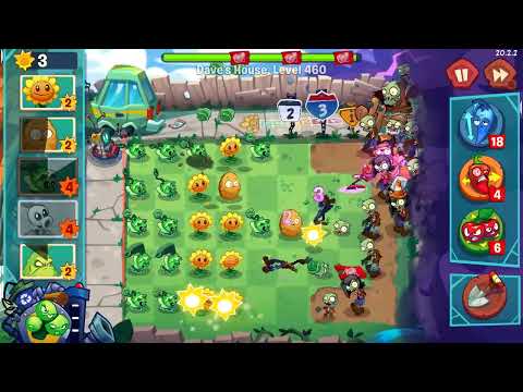 Plants vs. Zombies 3: Welcome to Zomburbia Day 10 Level 460