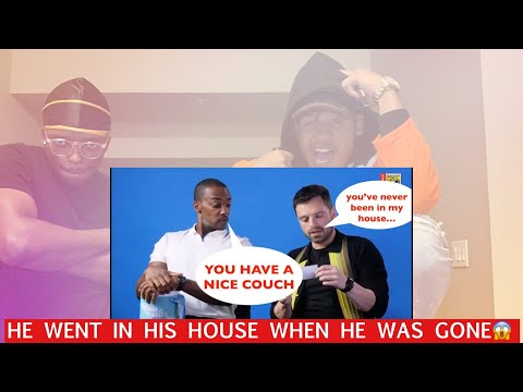 Sebastian Stan & Anthony Mackie Being And Odd Couple For 8 Min And 4 Seconds **REACTION**
