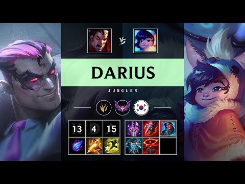 Darius Jungle vs Nunu & Willump - KR Master Patch 25.17