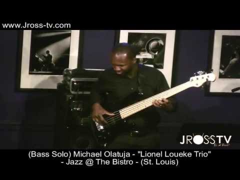 James Ross @ (Bass Solo) Michael Olatuja - "Lionel Loueke Trio" Jazz @ The Bistro - www.Jross-tv.com