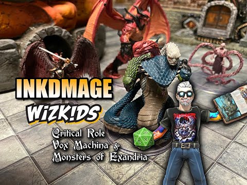 InkdMage Critical Role Minis Preview
