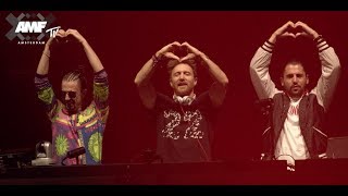 David Guetta B2B Dimitri Vegas &amp; Like Mike @ AMF Festival 2018
