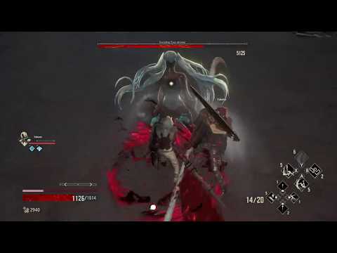 Code Vein - Hills of Deception: Invading Executioner Bossfight Zweihander +3 & Yakumo Coop (2019)