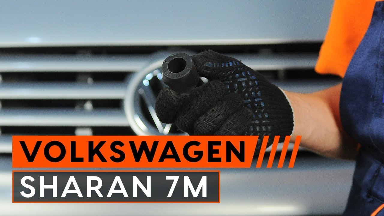 Hoe stabilisatorstang rubbers achteraan vervangen bij een VW Sharan 1 – vervangingshandleiding