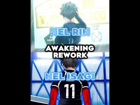 Awakening Reworks- NEL Rin Vs NEL Isagi #bluelock #bluelockrivals #roblox