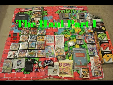 Video Game Pickups #24 - End of Summer Haul Part 1 - Kacy Da Game Nerd