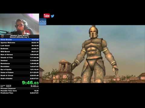 Spartan Total Warrior: any% former WR Speedrun! (2h 29m 7s)