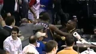 Ron Artest-Ben Wallace Fight in 2004 (Full Original Video!)