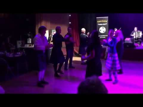 HotScotch Ceilidh Band playing for the Virginia Reel at the Regal Theatre, Bathgate