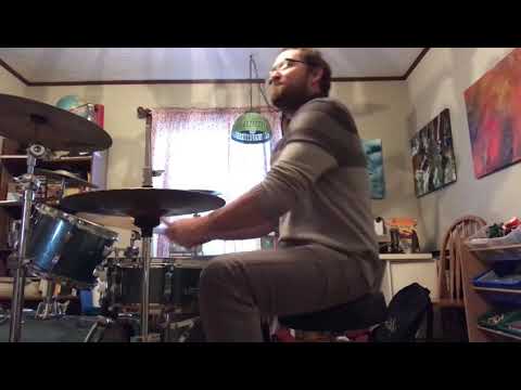 Jacob Guinnup - Funky Drum Grooves - Improv Drum Practice - 1/3/19