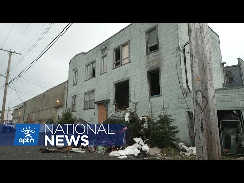 Prince Rupert apartment fire victims still looking for housing as temporary shelter ends | APTN News