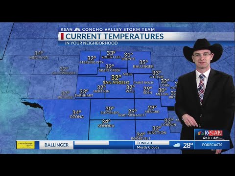 KSAN 6pm Weather - Friday February 8, 2019