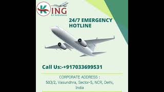 King Air Ambulance Service in Jabalpur with Effective Medical Support