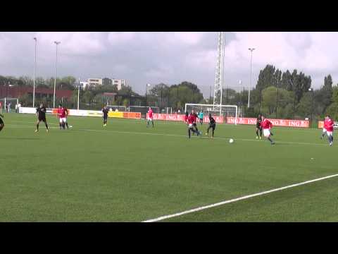 7 sept 2014 VV De Meern 2 - Hoofddorp s.v. 3 comp 2-1 prima redding Mats