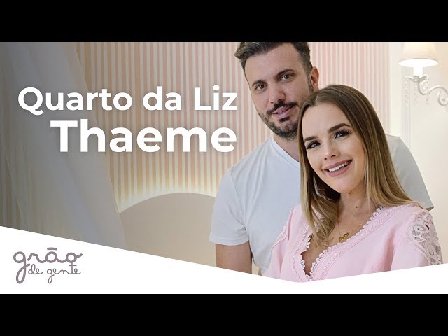 EXCLUSIVO! THAEME REVELA QUARTO ARCO-ÍRIS DA LIZ!
