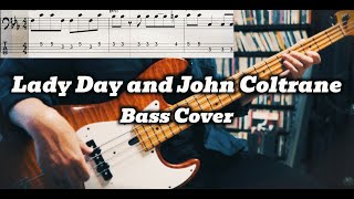 Gil Scott-Heron - Lady Day and John Coltrane (Bass Cover) TABS in Video