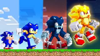 Upgrading SONIC Into a GOD in Minecraft
