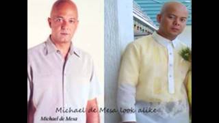 Bruce Willis and Michael de Mesa Look Alike Bruce Willis and Michael de Mesa Look Alike