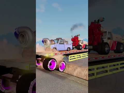 Trucks and Cars vs Potholes #101 | BeamNG.drive