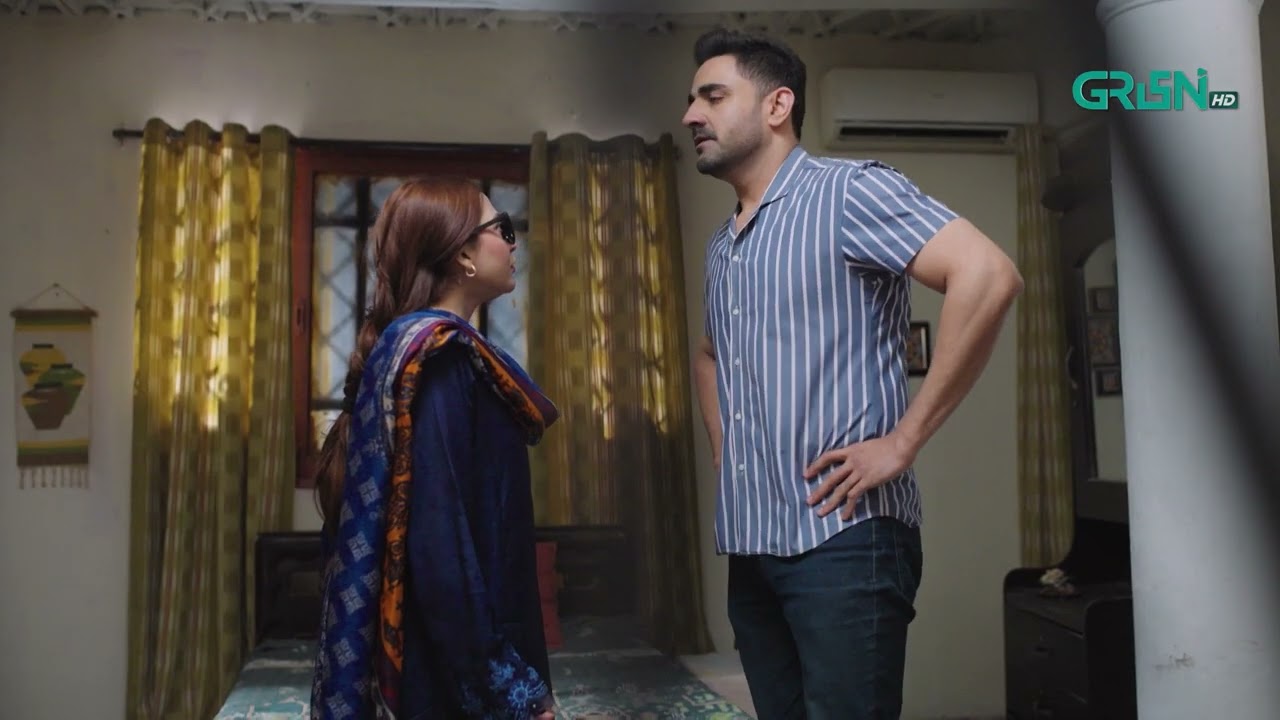 Mere Hee Ghar Mein Mujhe Dhamki De Rahe Ho | Humnava | Sumaiya Bukhsh - Hunain Shahid | Green TV
