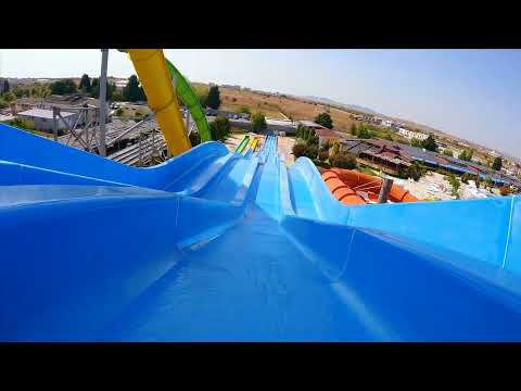Crazy Race WaterSlide at Nessebar AquaPark, Bulgaria
